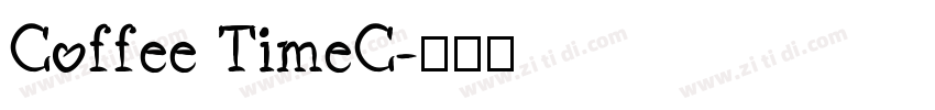 Coffee TimeC字体转换